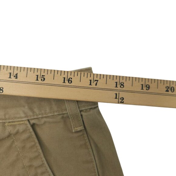 Carhartt Relaxed Fit Pant Mens 36x32 READ B299 Canvas Khaki Straight Leg - Picture 13 of 15